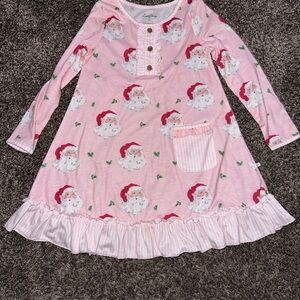 SweetHoney Pink Santa Nightgown